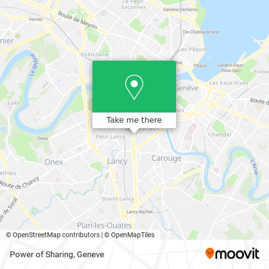 Power of Sharing map
