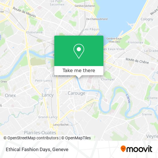 Ethical Fashion Days map