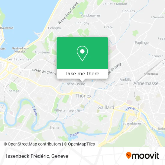 Issenbeck Frédéric map