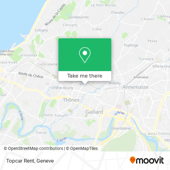 Topcar Rent map