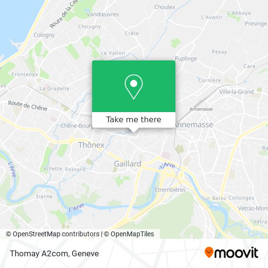 Thomay A2com map