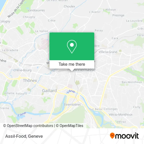 Assil-Food map