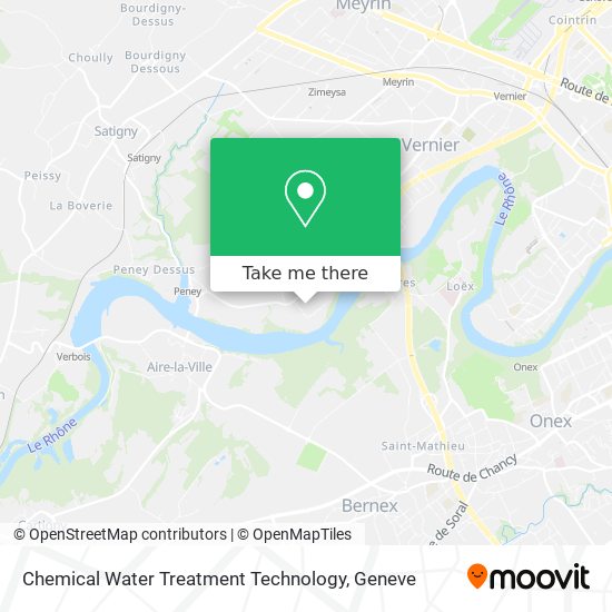 Chemical Water Treatment Technology map