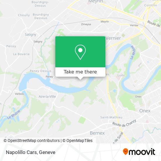 Napolillo Cars map