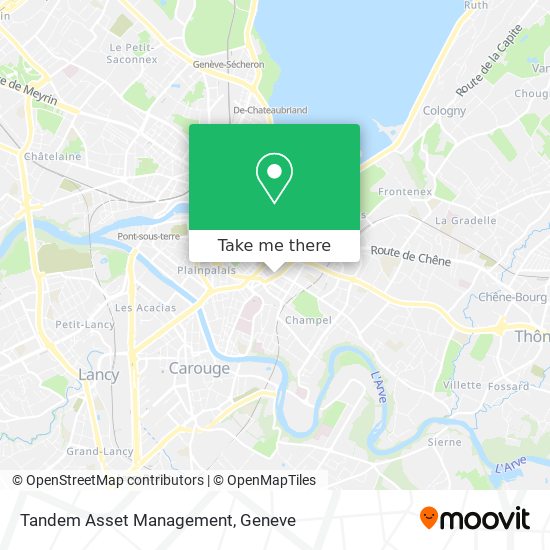 Tandem Asset Management Karte