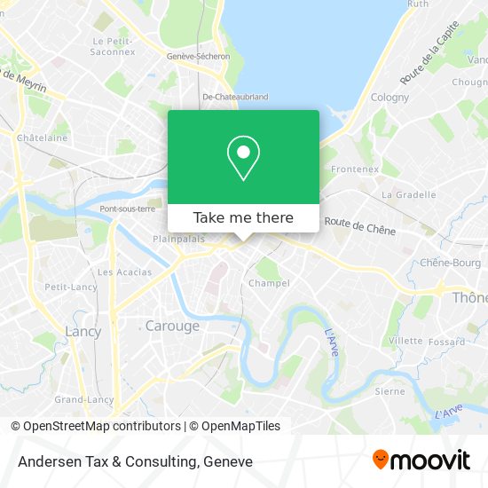 Andersen Tax & Consulting map