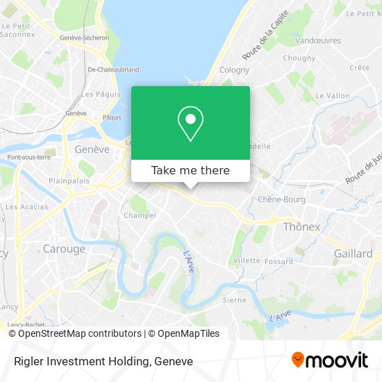 Rigler Investment Holding map