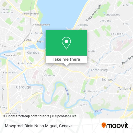 Mowprod, Dinis Nuno Miguel map