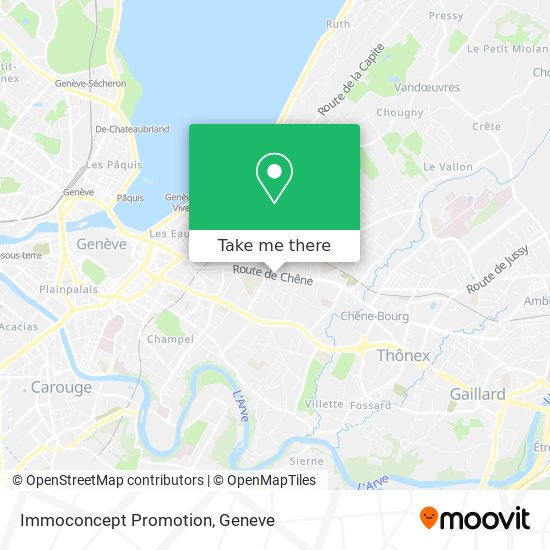 Immoconcept Promotion map