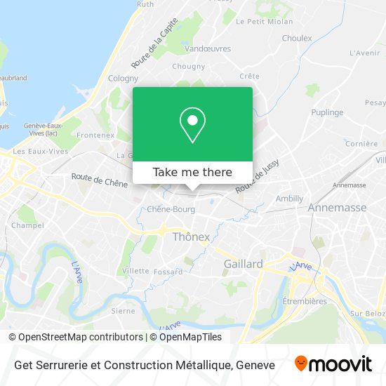 Get Serrurerie et Construction Métallique map