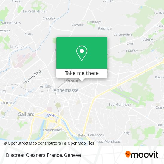 Discreet Cleaners France map