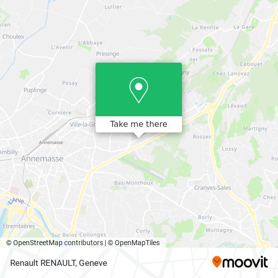 Renault RENAULT map