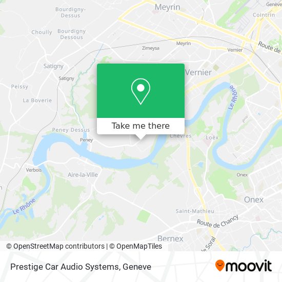 Prestige Car Audio Systems map