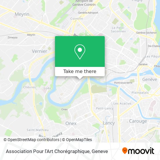 Association Pour l'Art Chorégraphique map