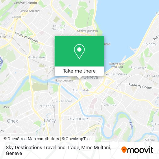 Sky Destinations Travel and Trade, Mme Multani map
