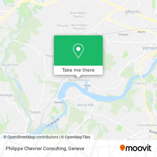 Philippe Chevrier Consulting map