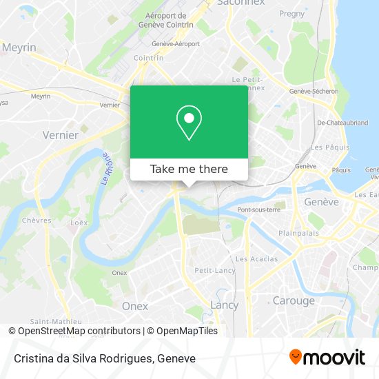 Cristina da Silva Rodrigues map