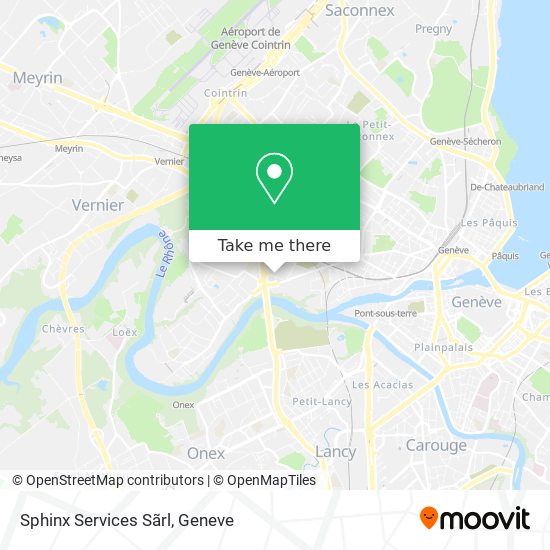 Sphinx Services Sãrl map