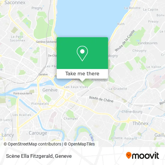 Scène Ella Fitzgerald map