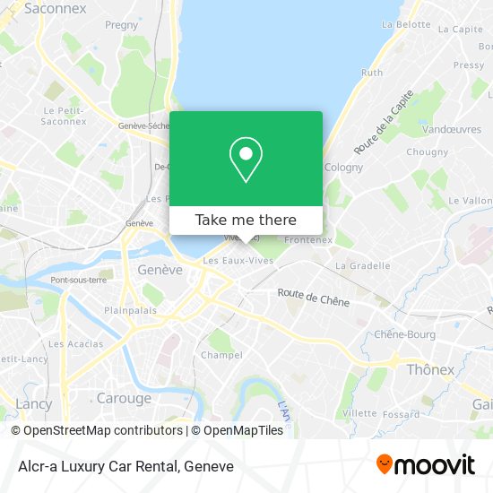 Alcr-a Luxury Car Rental map