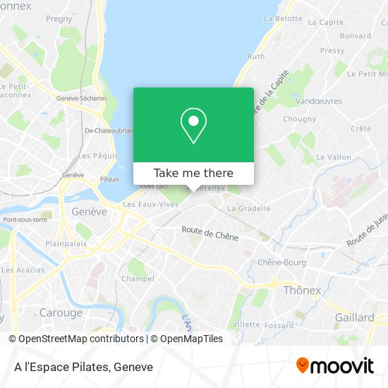 A l'Espace Pilates map