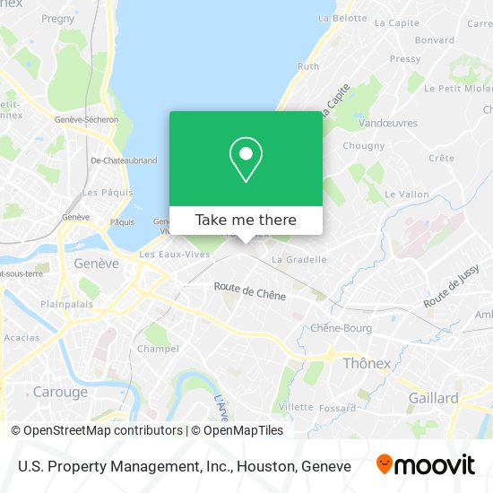 U.S. Property Management, Inc., Houston map