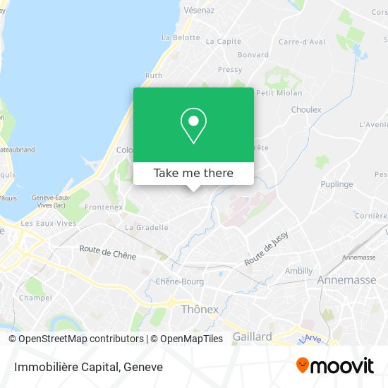 Immobilière Capital map