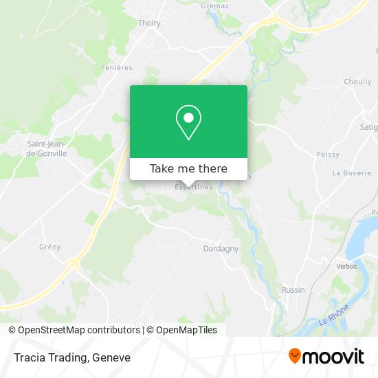 Tracia Trading map