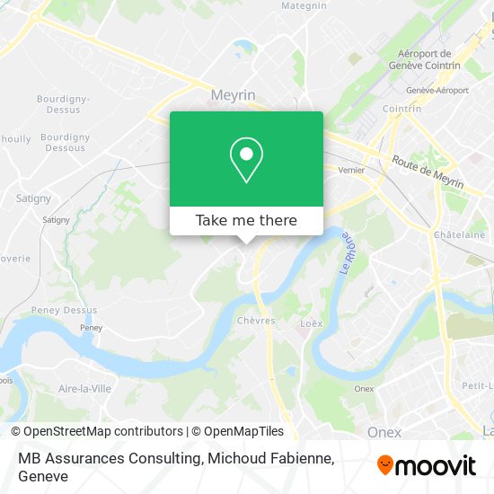 MB Assurances Consulting, Michoud Fabienne map