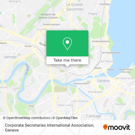 Corporate Secretaries International Association map