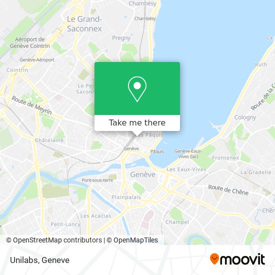 Unilabs map