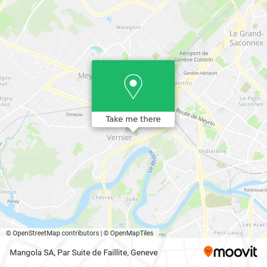 Mangola SA, Par Suite de Faillite map