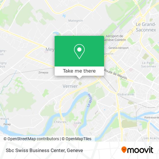 Sbc Swiss Business Center map