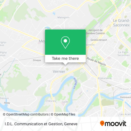 I.D.L. Communication et Gestion map