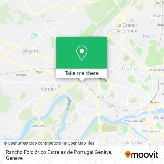 Rancho Folclórico Estrelas de Portugal Genève map