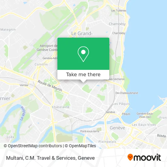 Multani, C.M. Travel & Services map