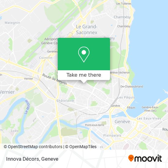 Innova Décors map