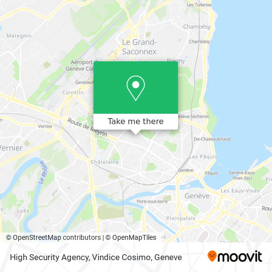 High Security Agency, Vindice Cosimo map