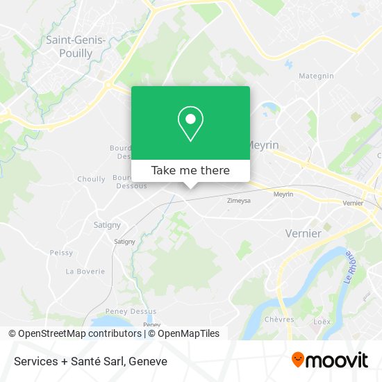 Services + Santé Sarl map