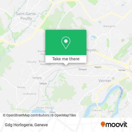 Gdg Horlogerie map