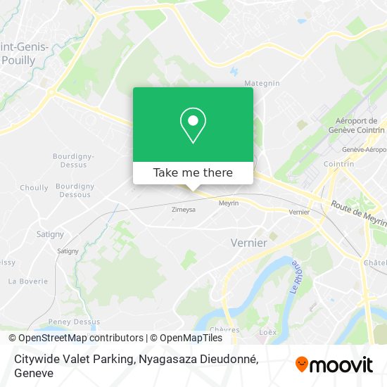 Citywide Valet Parking, Nyagasaza Dieudonné map