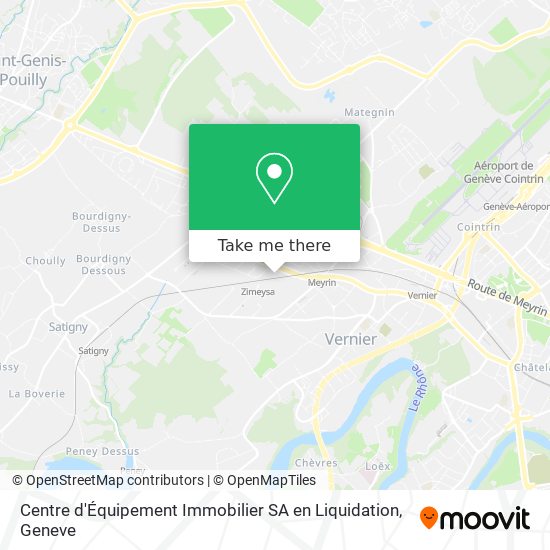 Centre d'Équipement Immobilier SA en Liquidation map