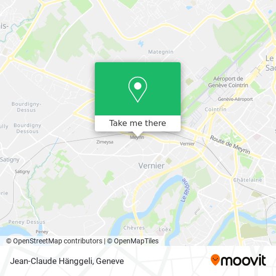Jean-Claude Hänggeli map