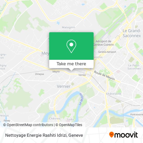 Nettoyage Energie Rashiti Idrizi map