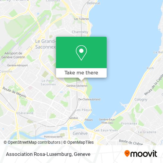 Association Rosa-Luxemburg map