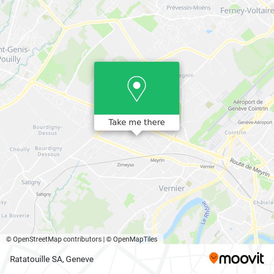 Ratatouille SA map