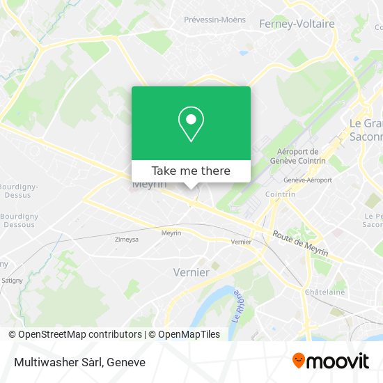 Multiwasher Sàrl map
