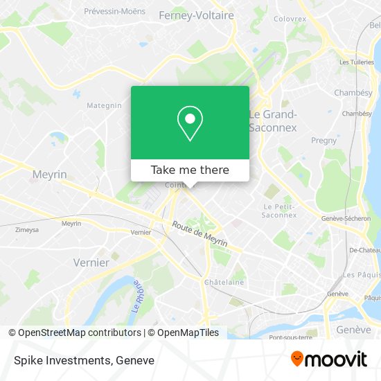 Spike Investments map