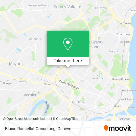 Blaise Rossellat Consulting map