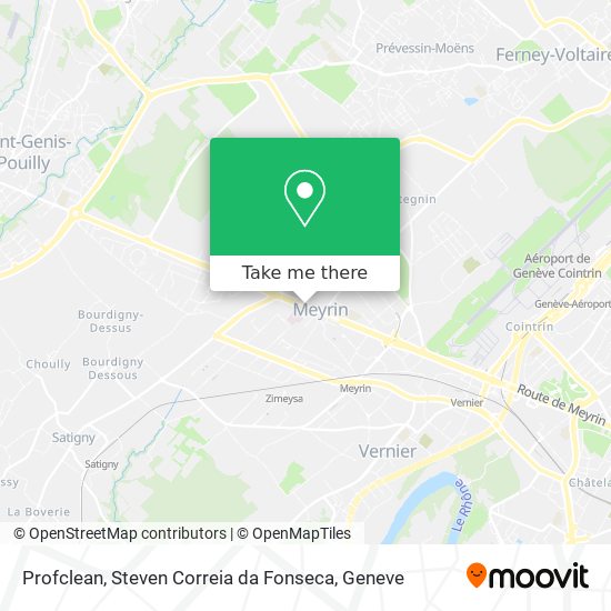 Profclean, Steven Correia da Fonseca map